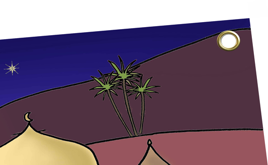 Modern Nativity Backdrop