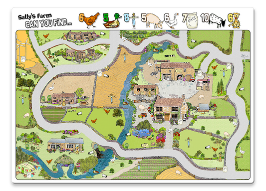Sally's Farm Placemat