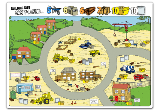 Building Site Placemat
