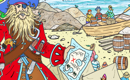 Pirate Theme Backdrop