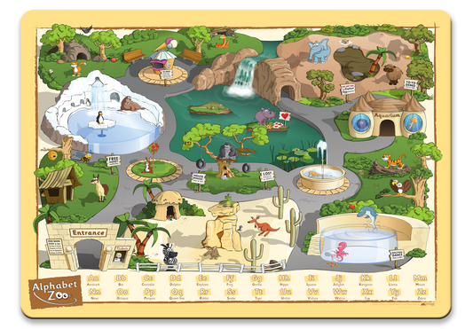 Alphabet Zoo Placemat