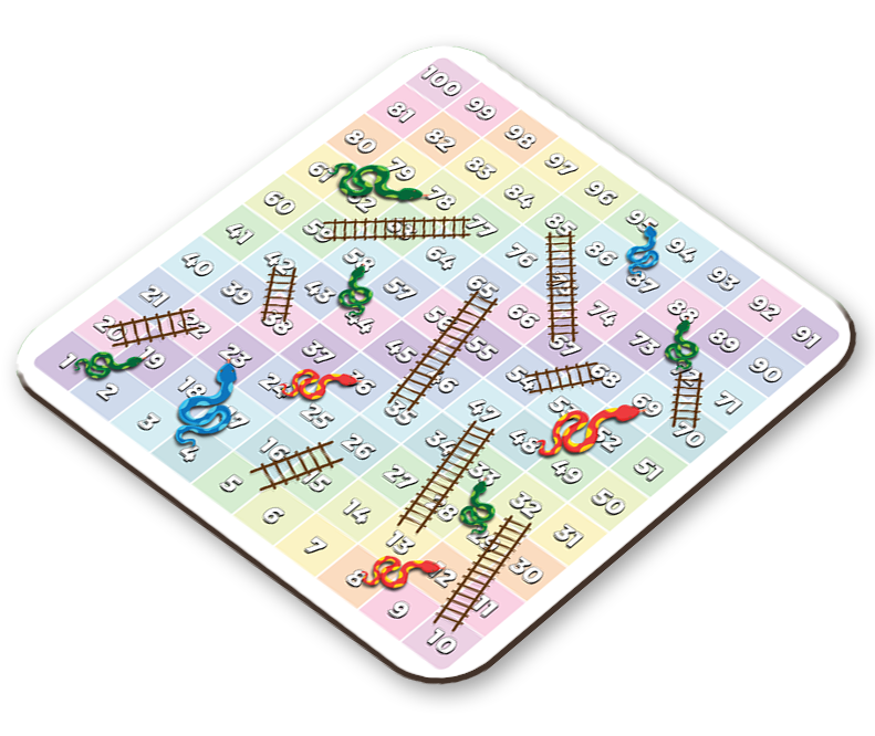 Snakes and Ladders Placemat