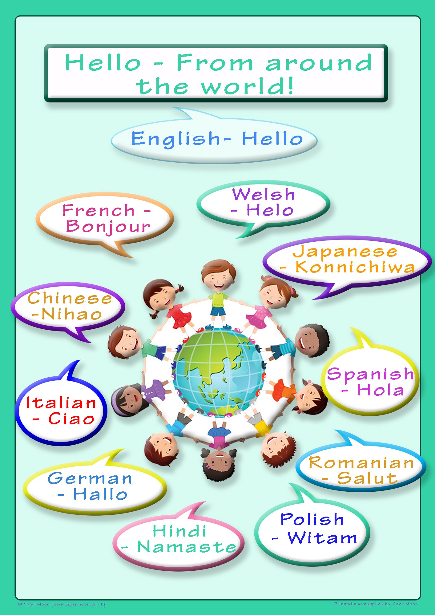 Hello - from around the world