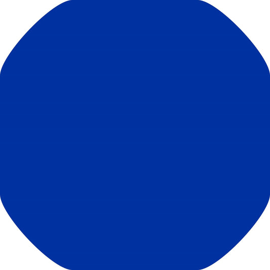 Plain blue mini tuff tray mat insert