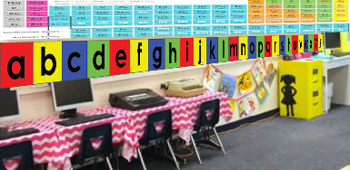 Rainbow Alphabet Wall Banner