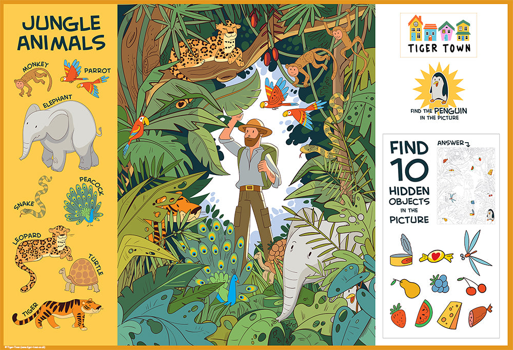 'Can you find the...' Activity set - 6 pack.