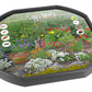 The Garden Minibeasts mat is ideal for use with a Tuff Tray. Spot a snail, ant, butterfly, woodlouse, bee, spider, worm and a ladybird, and also enjoy the flowers!  The trays enable children to add anything such as water, toys, sand, pebbles, leaves, sticks to create interesting small fun environments.  Printed onto a high quality, durable vinyl material.  86cm x 86cm (approx )  Designed to fit in the Tuff Tray or the Tuff Spot.