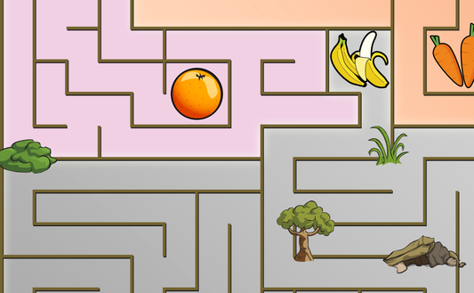 Animal Maze Placemat