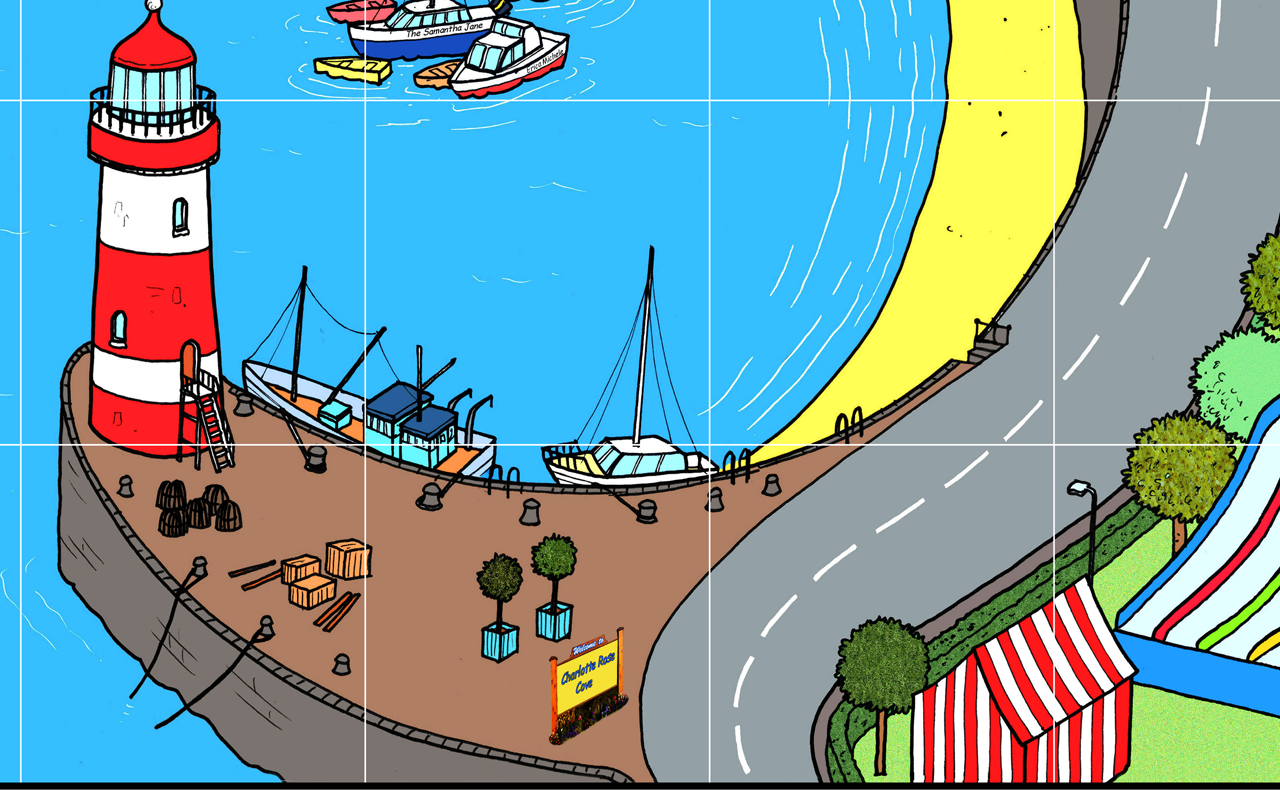 From the seaside town to the cove, this coastal floor mat is suitable for use with programmable floor robots such as Bee-Bots. It features a 15 cm grid overlay and can be used on the floor individually or as a group in the classroom. A Bee-Bot is a small programmable robot which introduces children to the concept of teaching directional language and creating simple programs. Children can develop, test, debug and retest sequences of code to reach their aims. 