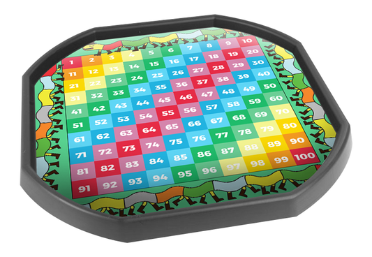 Tuff Tray Mini Mat 1-100 Number Grid