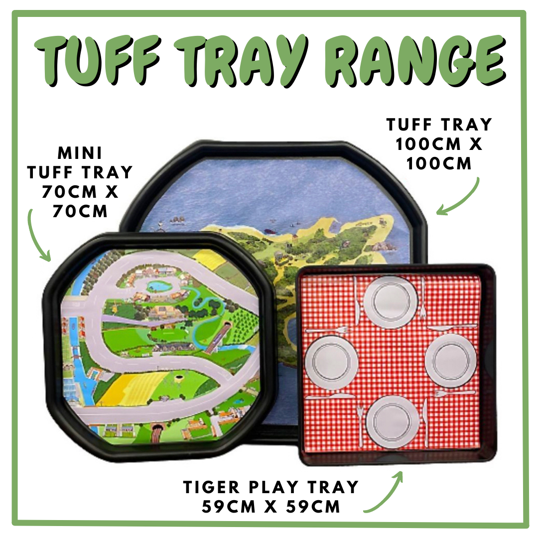 Tiger Town Tuff Tray Range - Three Sizes