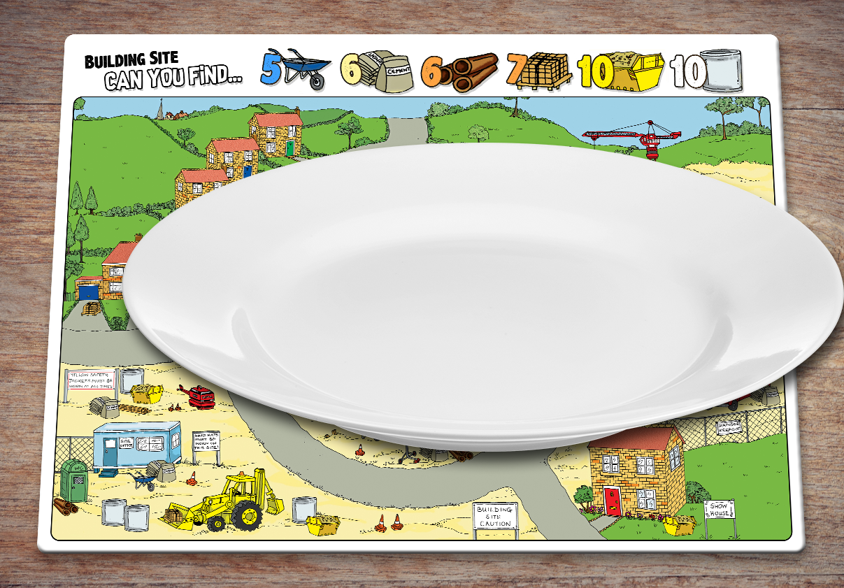 Building Site Placemat