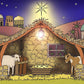 Modern Nativity Backdrop