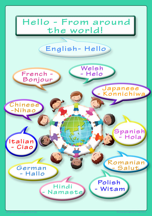 Hello - from around the world