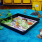The Tiger Play is an incredibly useful table top activity tray. A great alterative to the Tuff Tray, smaller in size, so more versatile and easier to store. Deeper-higher sides, contains mess avoiding spills.