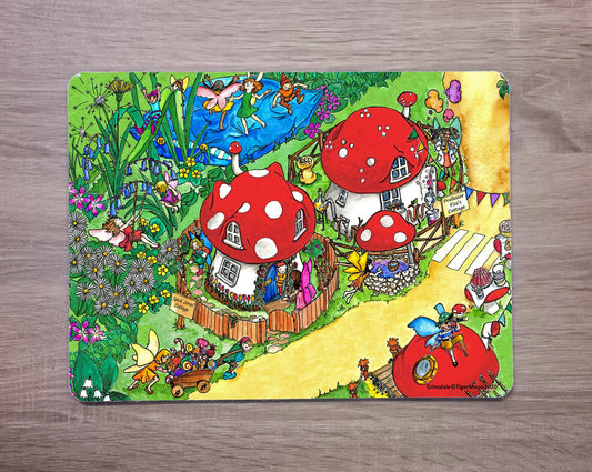 Erinsdale Set Of Four Personalised Placemats