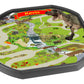 The personalised Lost World Dinosaur mat is ideal for use with a Tuff Tray and features your child's name on a banner! Spot and name the dinosaurs and add your own dinosaur toys for more fun! Drive a Jeep around to check they're all okay - or to make a quick get away!