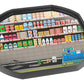 The Supermarket mat is ideal for use with a Tuff Tray. Enjoy rich imaginative play as preschoolers take a trip to the shops, choose shopping, load up the trolley and check out at the till. Children can add their own toys to enhance the shopping experience. This tuff tray insert is also labelled with the names of some popular food and drinks, just like the real thing, encouraging early word recognition and literacy. Designed to fit in the Tuff Tray or the Tuff Spot.