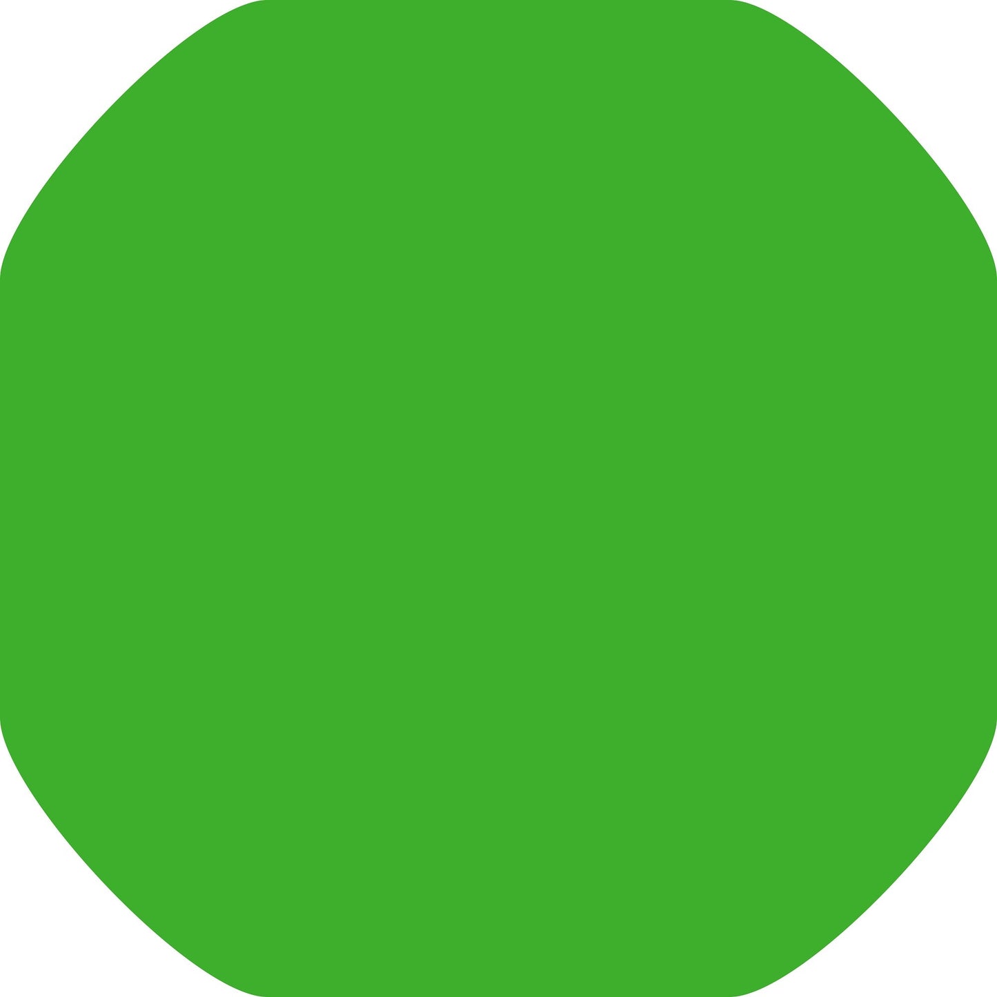 Plain green tuff tray mat insert