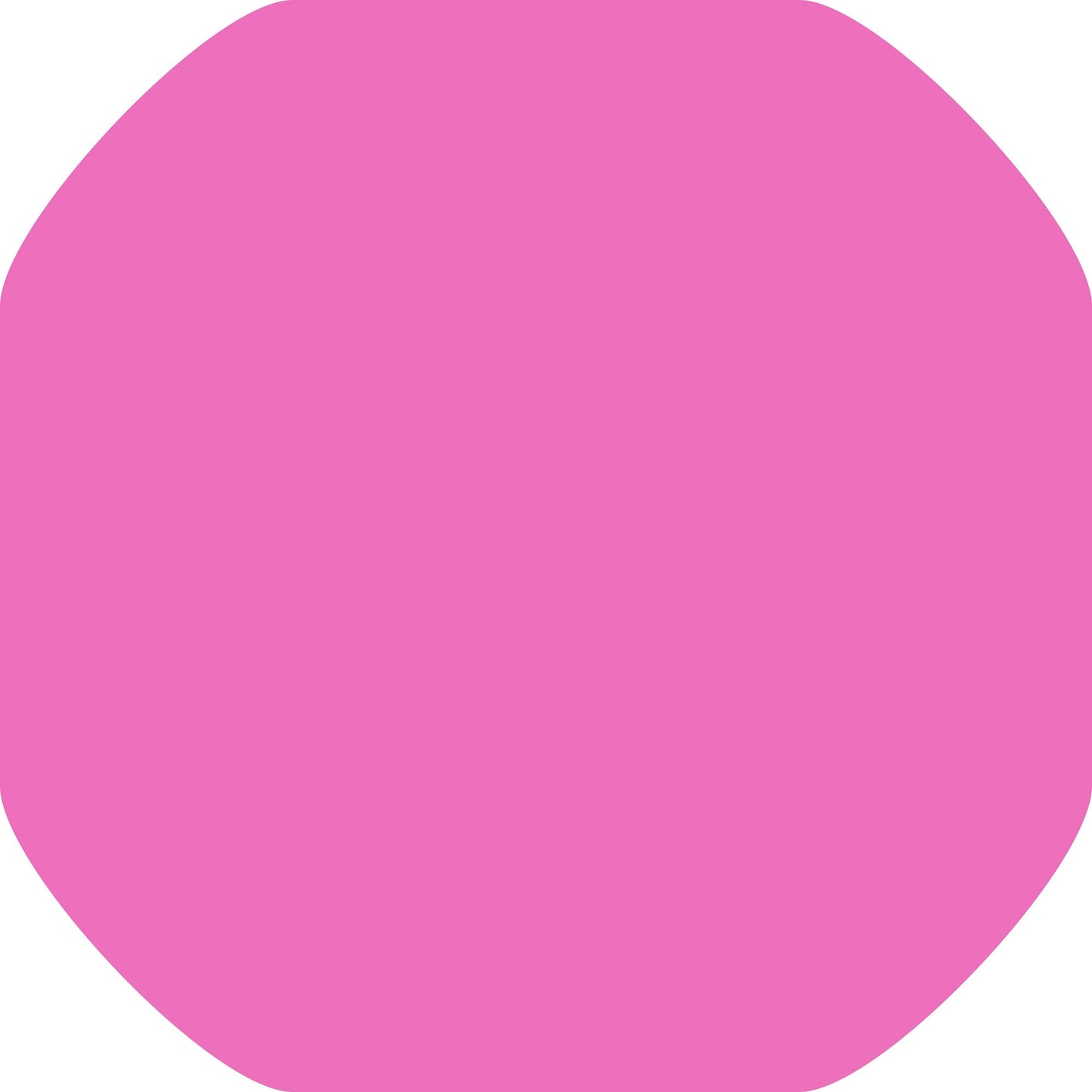 Plain pink tuff tray mat insert