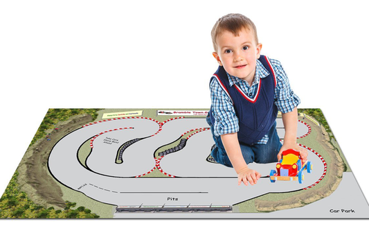 Winding Racetrack Play Mat