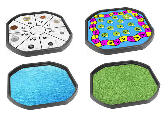 Four Mat - Learn and Play Bundle for Tuff Trays - Mats Only