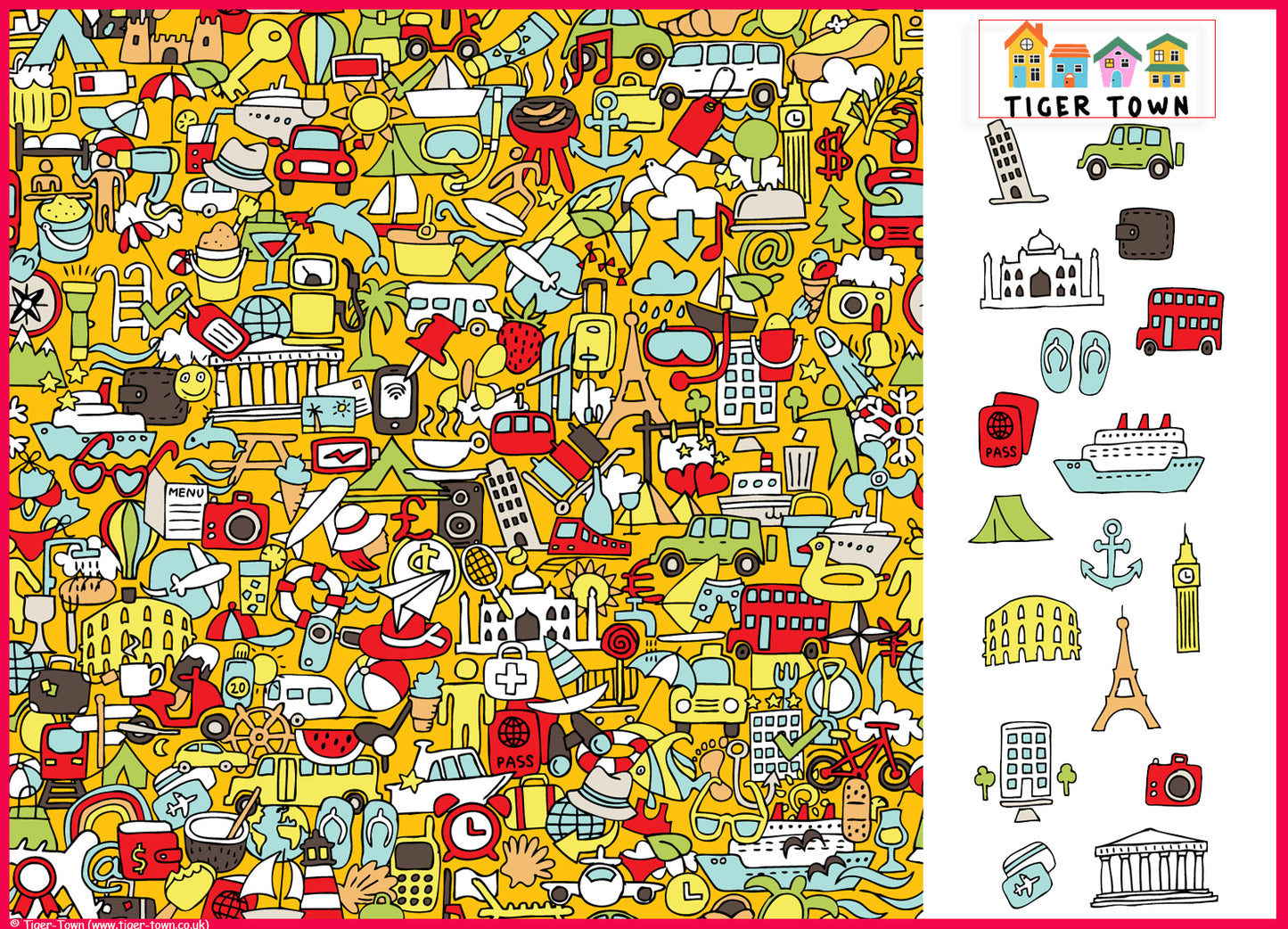 'Can you find the...' Activity set - 6 pack.