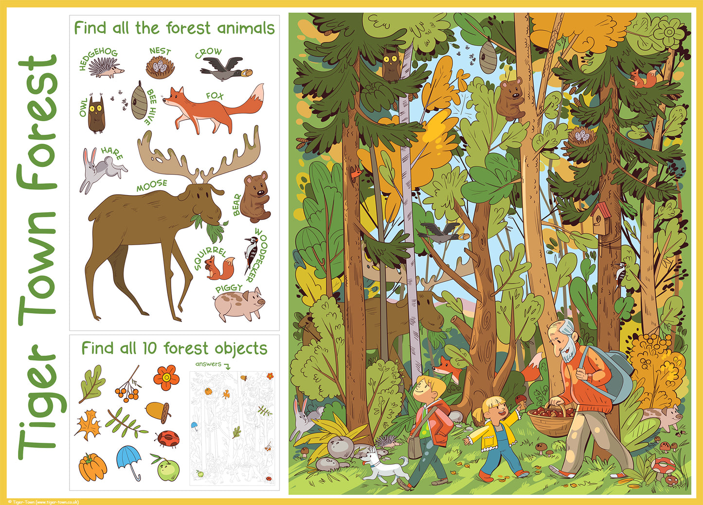 'Can you find the...' Activity set - 6 pack.