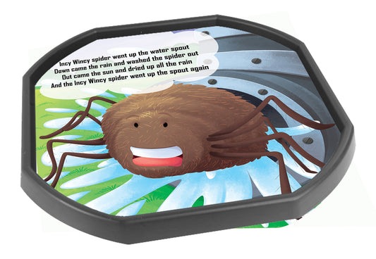 Incy Wincy Spider Tuff Tray Mat Insert