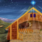 Traditional Nativity Backdrop