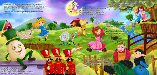 Nursery Rhymes Backdrop