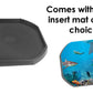 A black plastic Tuff Tray and a choice of one of our MANY insert mats! They're perfect for individual or small group play. The trays enable children to add water, toys, sand, pebbles and leaves to create interesting small environments.  Included in this bundle:      One black tray     One mat of your choice