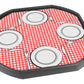 The Picnic Blanket Tuff Tray insert is ideal for use with a Tuff Tray. Its bright, vibrant colours and design make it ideal for topics in early years settings. Use with toy food to role play eating and preparing food and encourage healthy eating. Fantastic used for a Teddy Bears picnic.  Printed onto a high quality, durable vinyl material.  86cm x 86cm (approx )  Designed to fit in the Tuff Tray or the Tuff Spot.