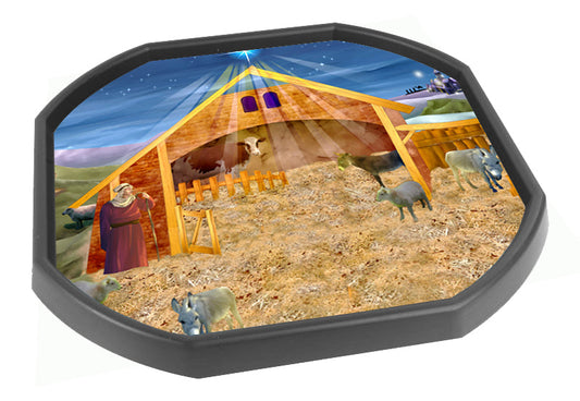 Traditional Christmas Nativity Tuff Tray Mat