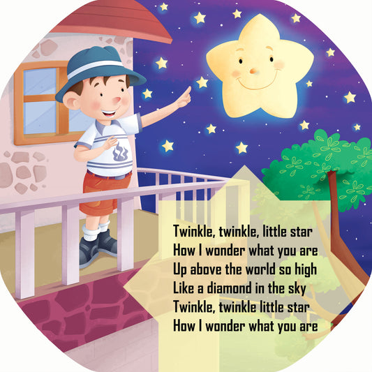 Twinkle Twinkle Little Star Tuff Tray Mat Insert
